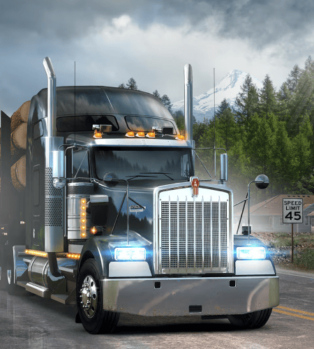 American Truck Simulator game logo