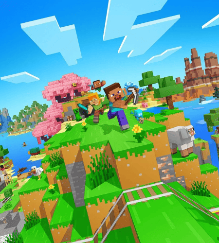 Minecraft Bedrock game logo