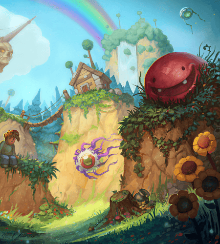 Terraria game logo